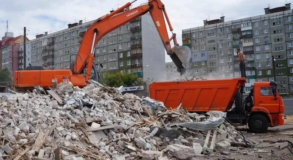 Профессиональный вывоз строительного мусора в Пензе в октябре