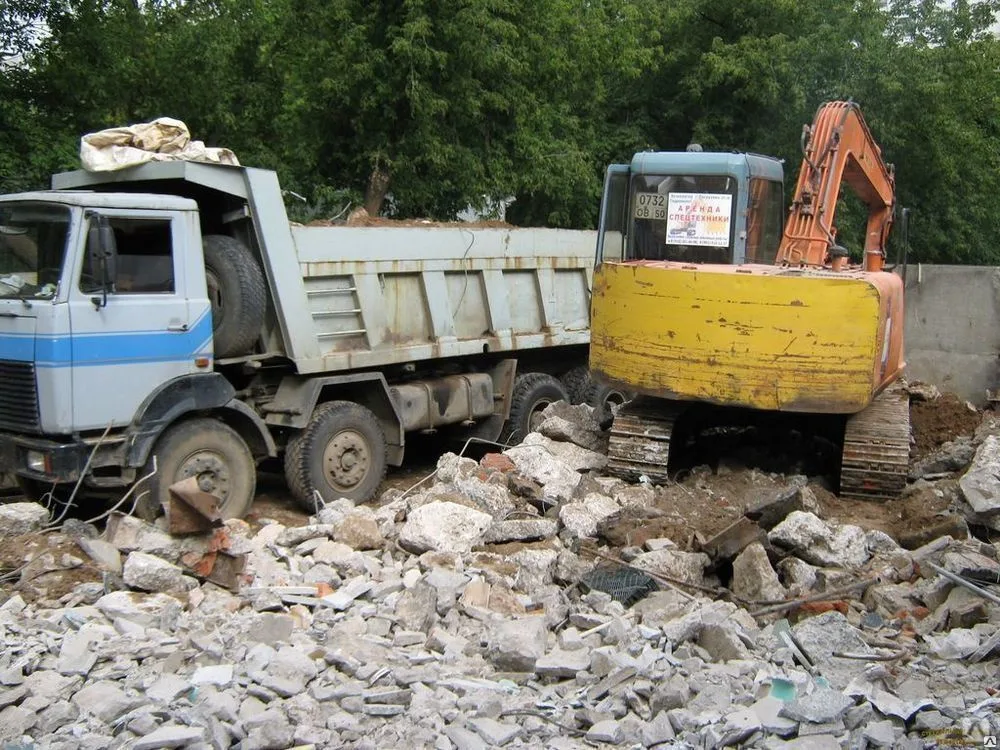 Вывоз бетонного боя и утилизация в Пензе в октябре