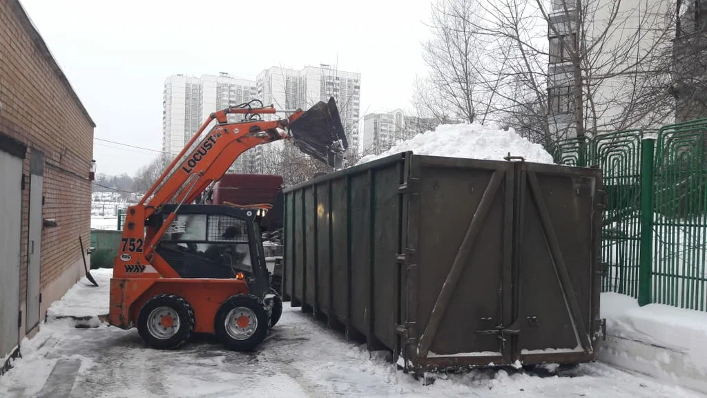 Вывоз снега контейнерами в Пензе — цена от 3285 руб., заказать контейнер для снега в ПроМусор-Пнз